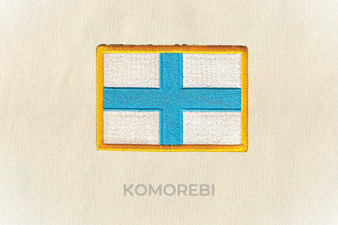 Écusson brodé — Drapeau de Marseille