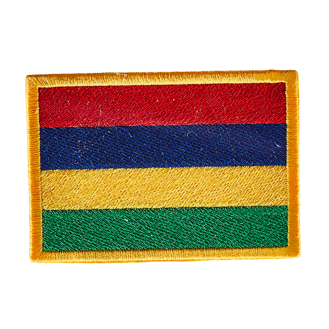 Écusson brodé — Drapeau de Maurice