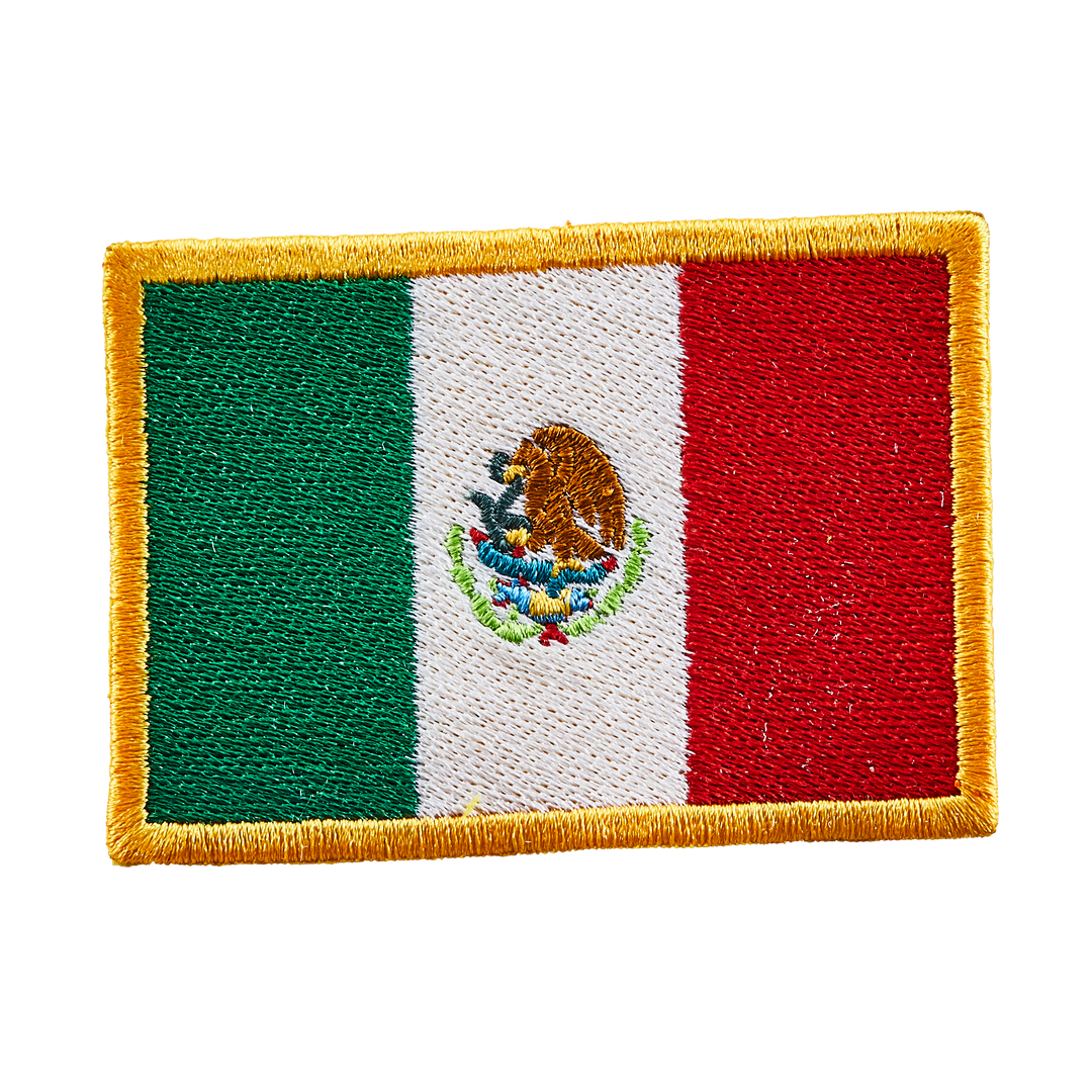 Écusson brodé — Drapeau du Mexique