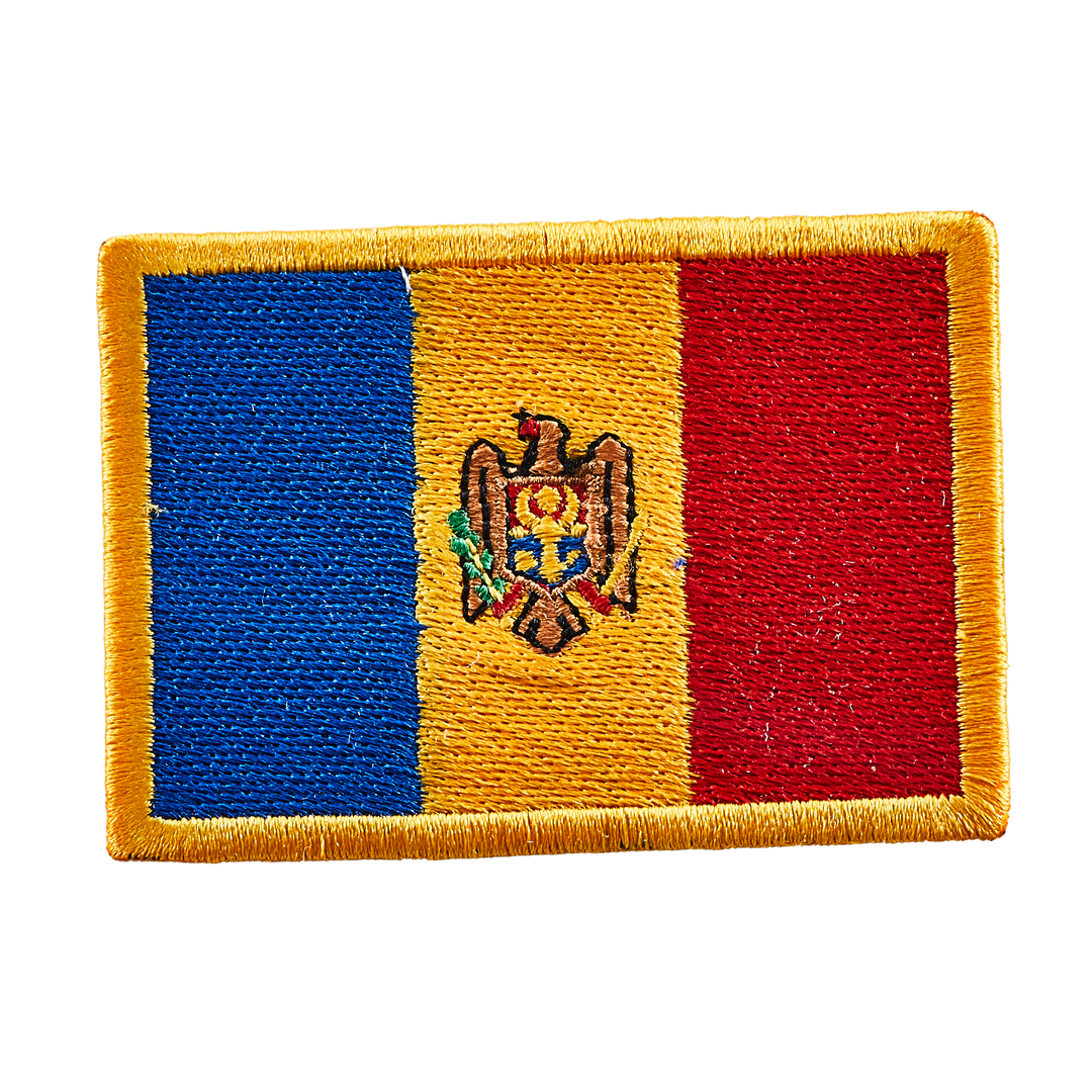 Écusson brodé — Drapeau de la Moldavie