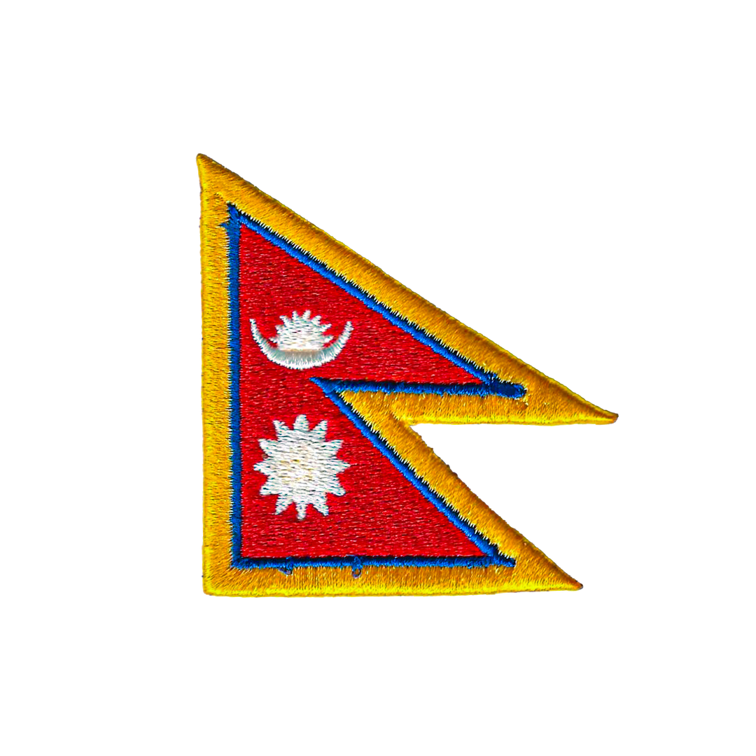 Écusson brodé — Drapeau du Népal