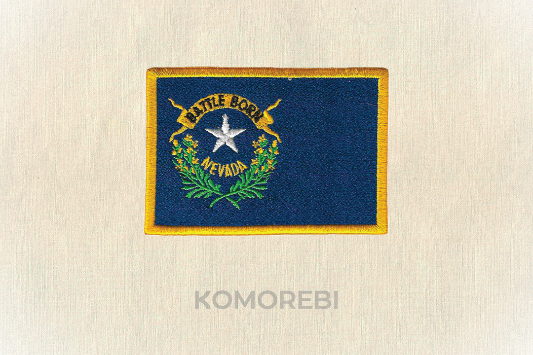 Écusson brodé — Drapeau du Nevada