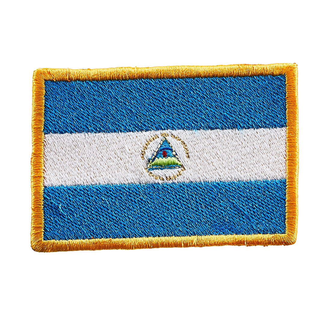Écusson brodé — Drapeau du Nicaragua