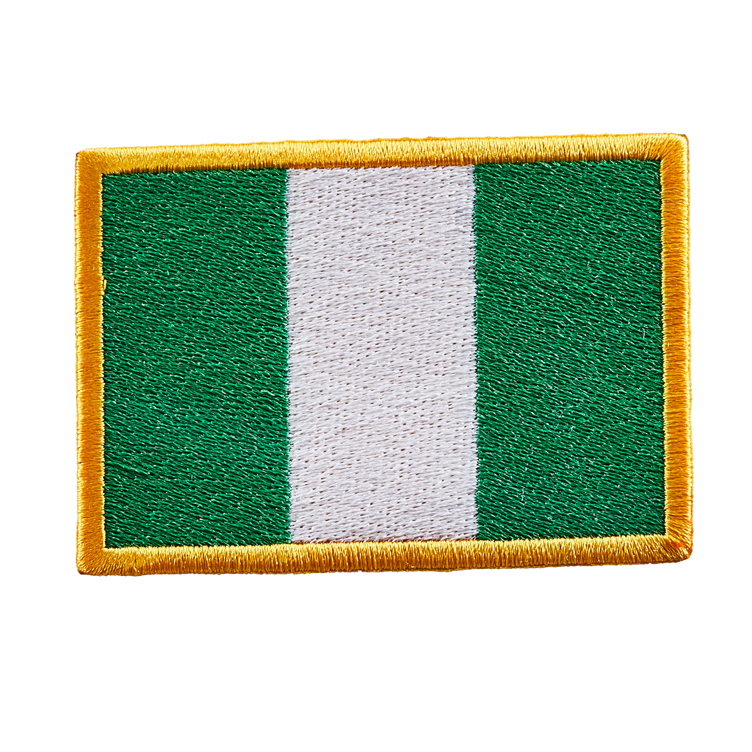 Écusson brodé — Drapeau du Nigeria