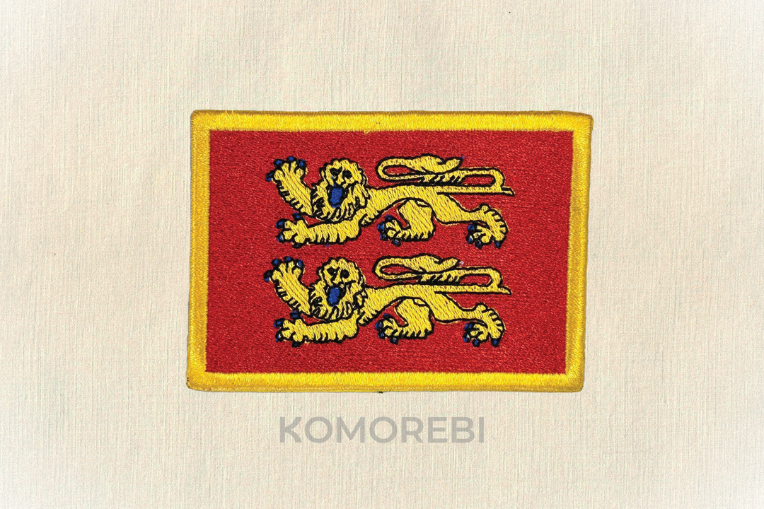 Écusson brodé — Drapeau de Normandie