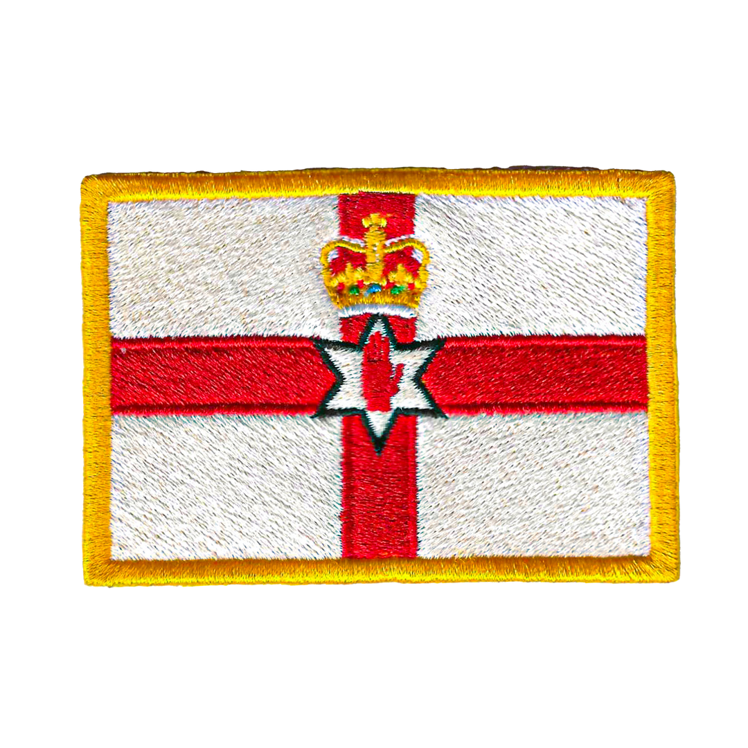 Écusson brodé — Drapeau d'Irlande du Nord