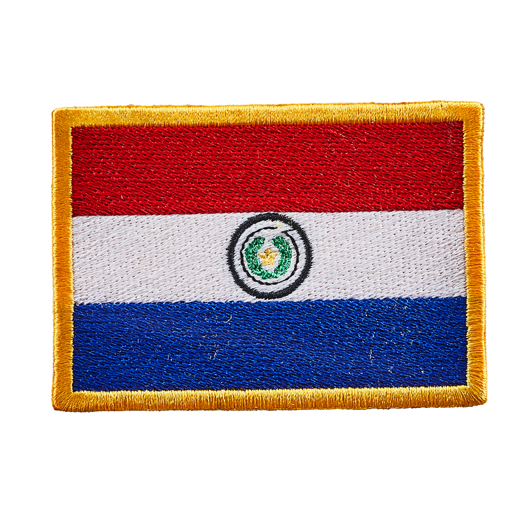 Écusson brodé — Drapeau du Paraguay