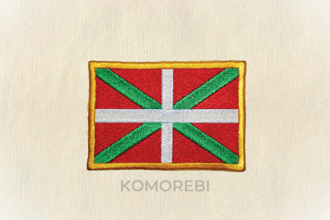 Écusson brodé — Drapeau du Pays basque