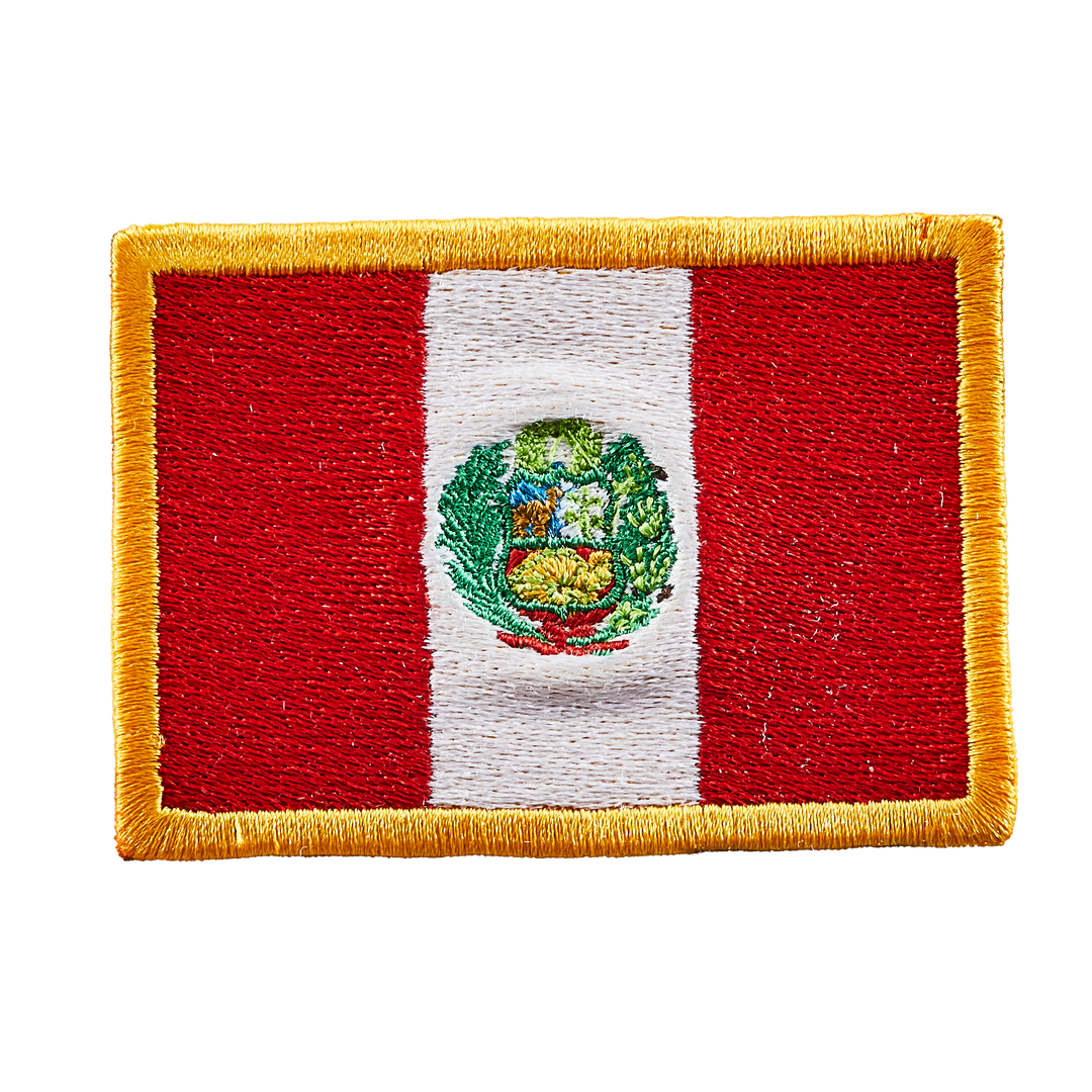 Écusson brodé — Drapeau du Pérou