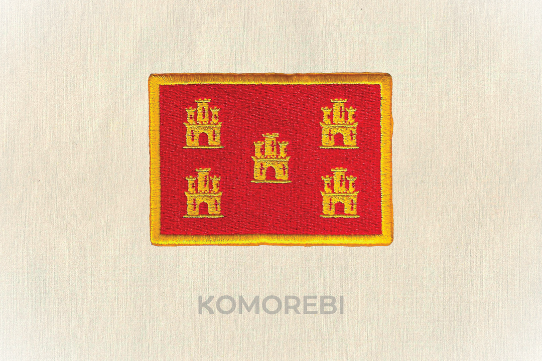 Écusson brodé — Drapeau du Poitou