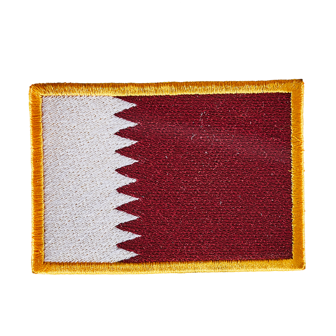 Écusson brodé — Drapeau du Qatar