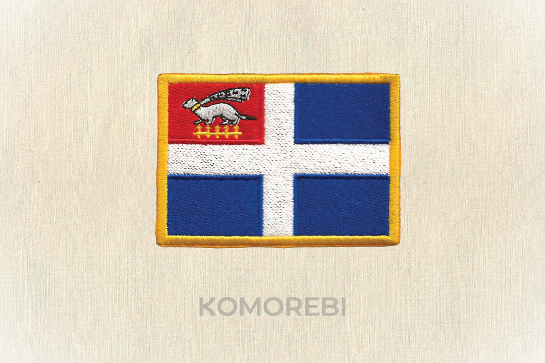 Écusson brodé — Drapeau de Saint-Malo