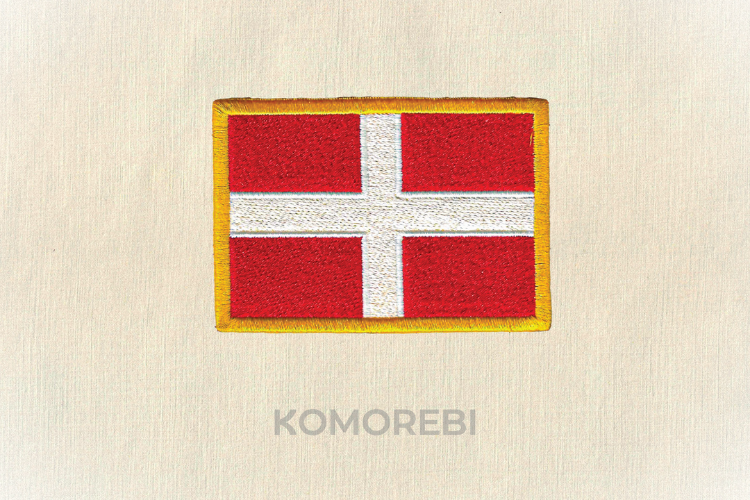 Écusson brodé — Drapeau de Savoie