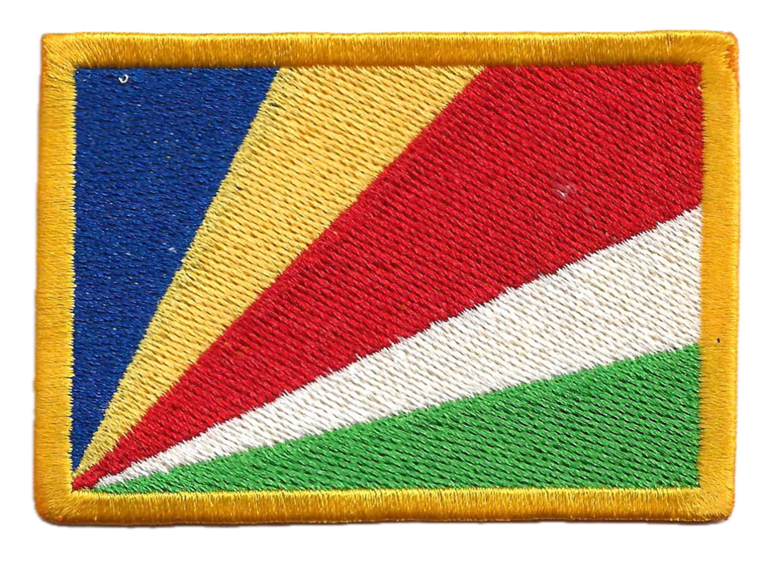 Écusson brodé — Drapeau des Seychelles