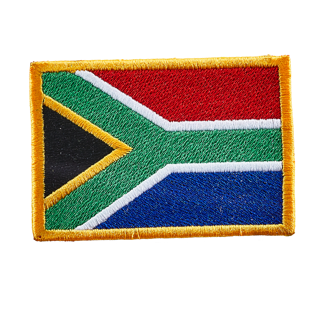 Écusson brodé — Drapeau d'Afrique du Sud