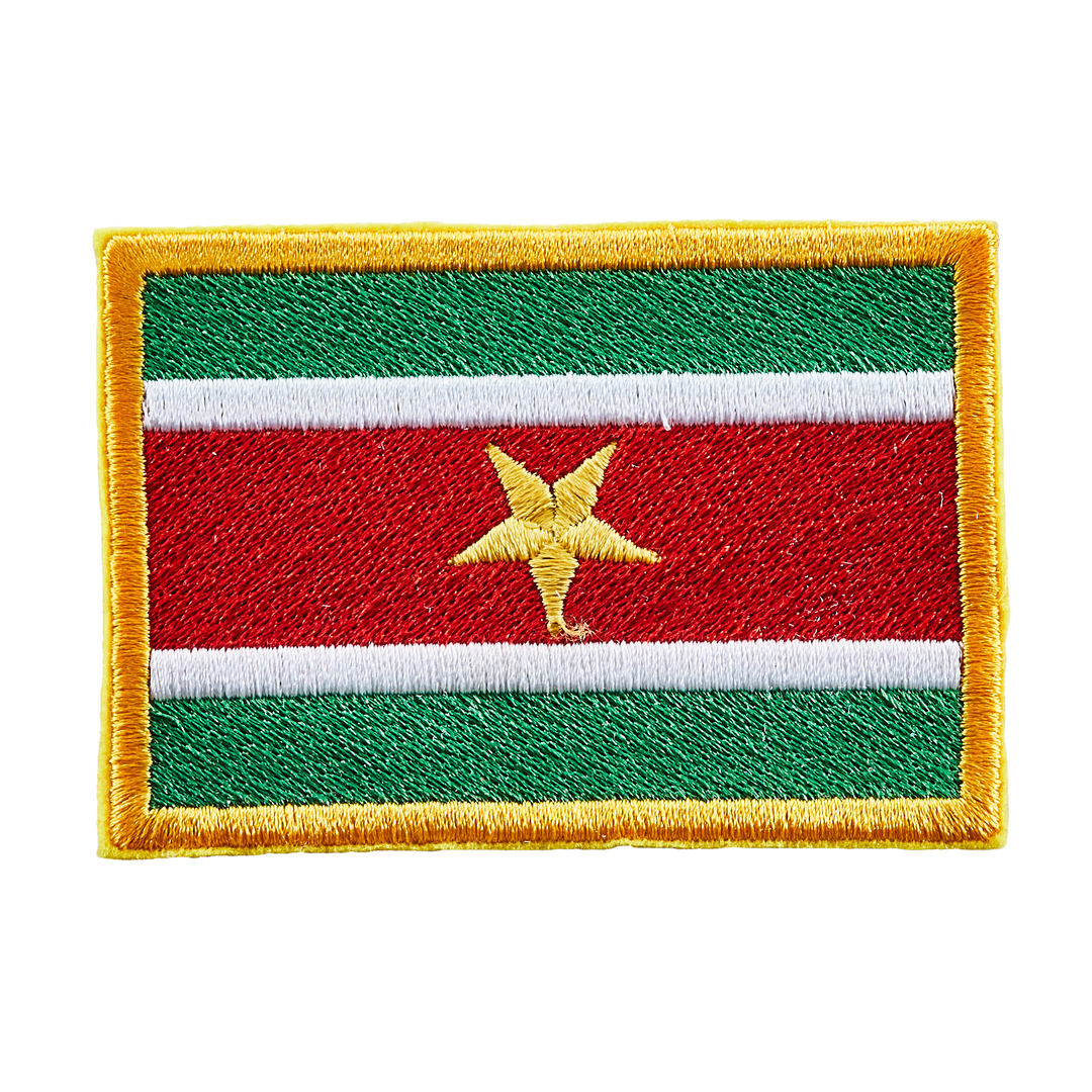 Écusson brodé — Drapeau du Suriname
