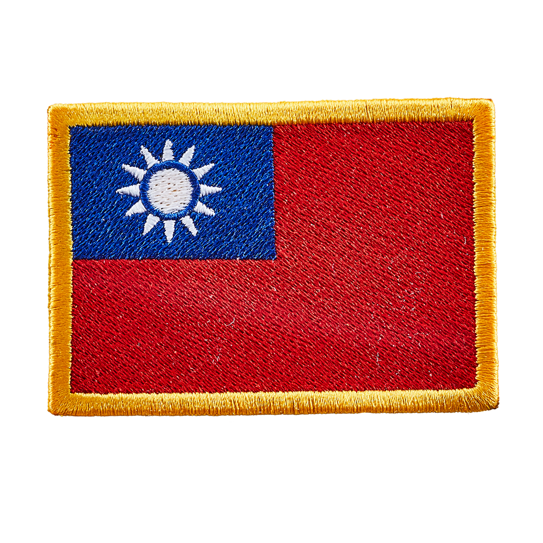 Écusson brodé — Drapeau de Taïwan