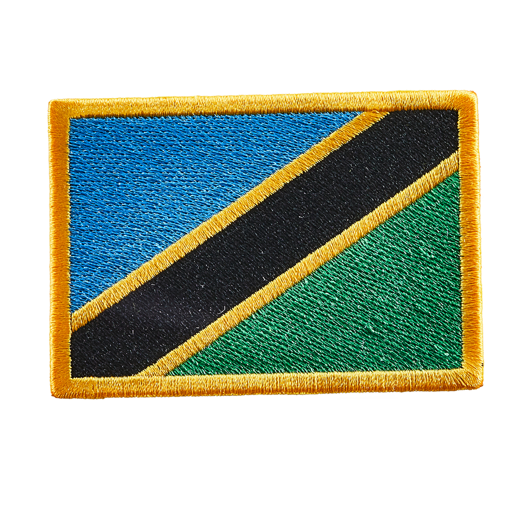 Écusson brodé — Drapeau de la Tanzanie