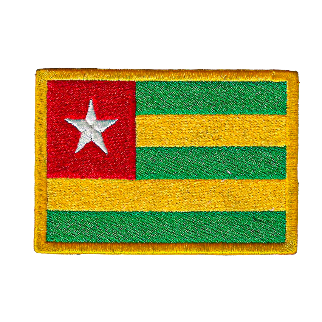 Écusson brodé — Drapeau du Togo
