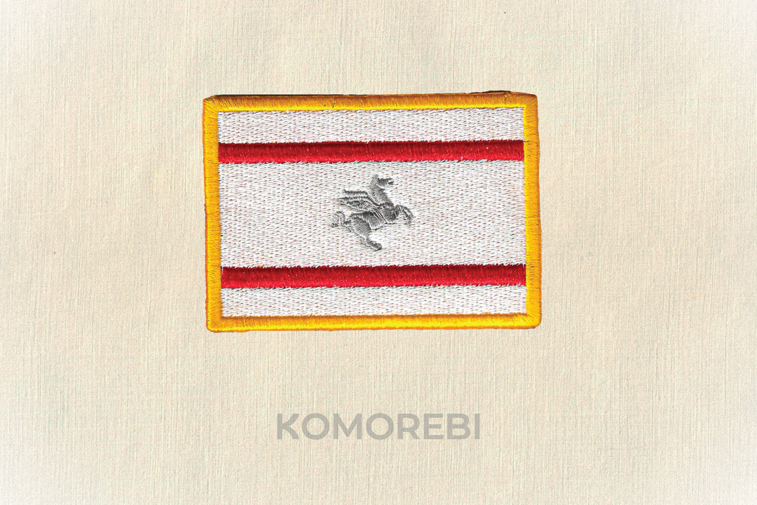 Écusson brodé — Drapeau de la Toscane