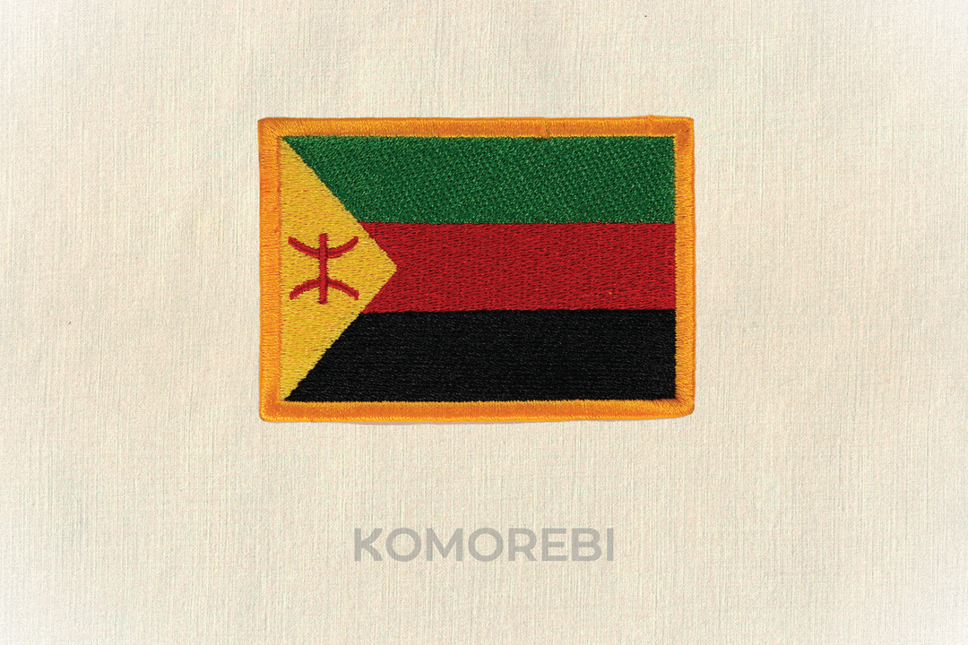 Écusson brodé — Drapeau touareg