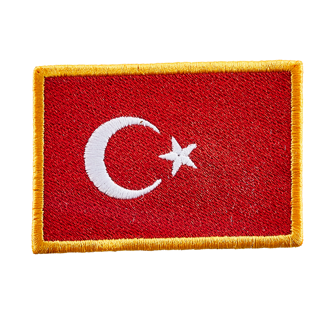Écusson brodé — Drapeau de la Turquie