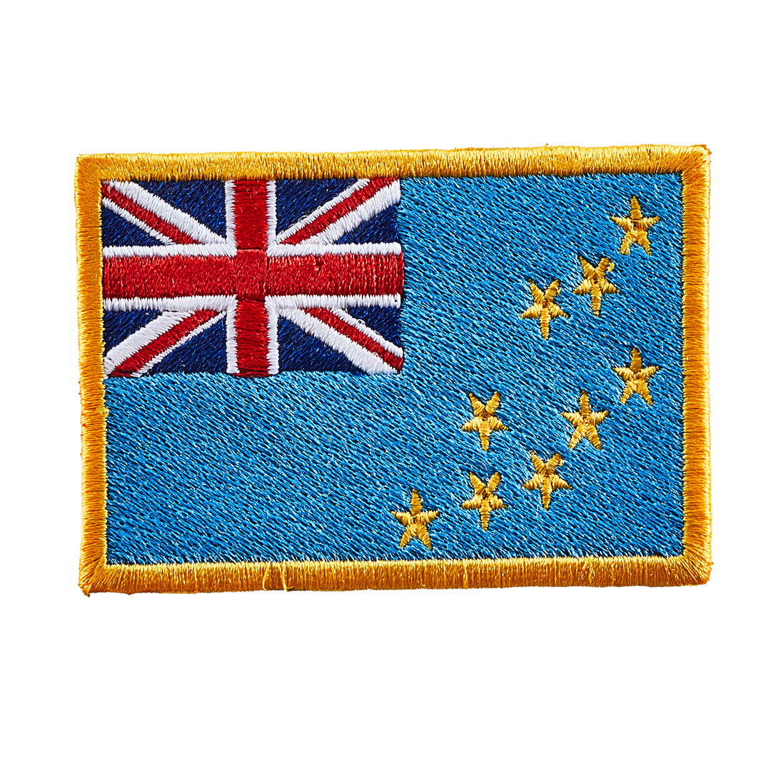 Écusson brodé — Tuvalu