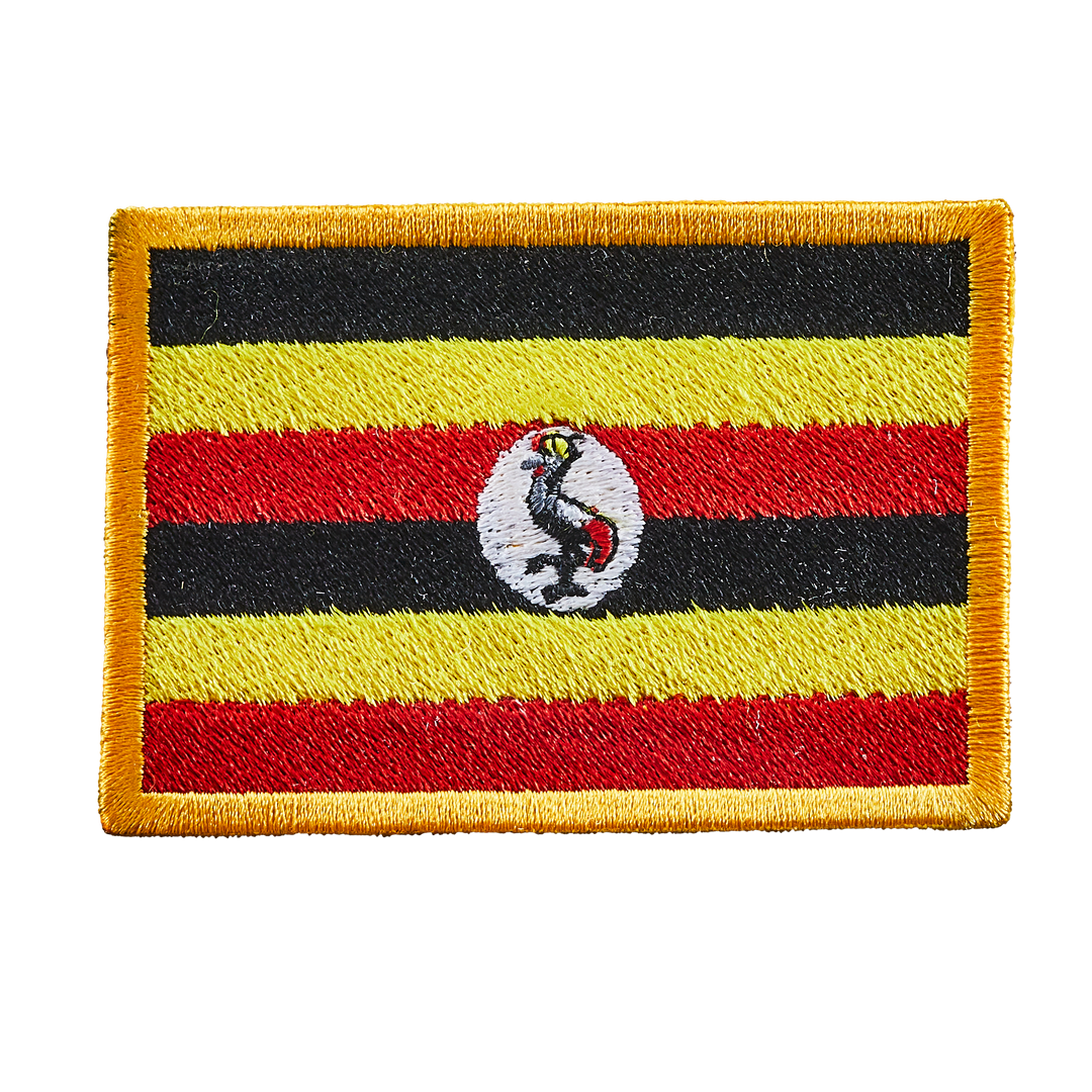 Écusson brodé — Drapeau de l'Ouganda