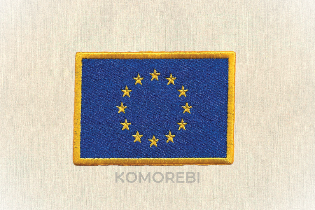 Écusson brodé — Drapeau de l'Union européenne