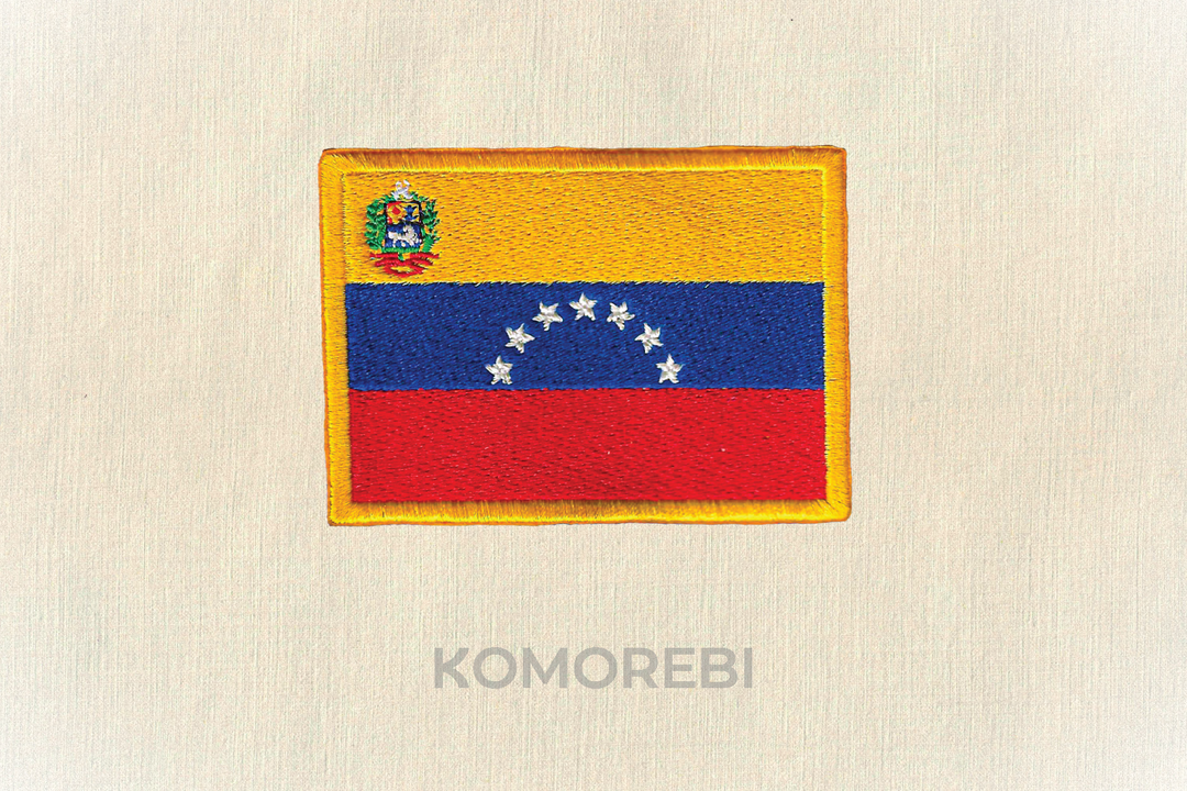 Écusson brodé — Drapeau du Venezuela (2006)