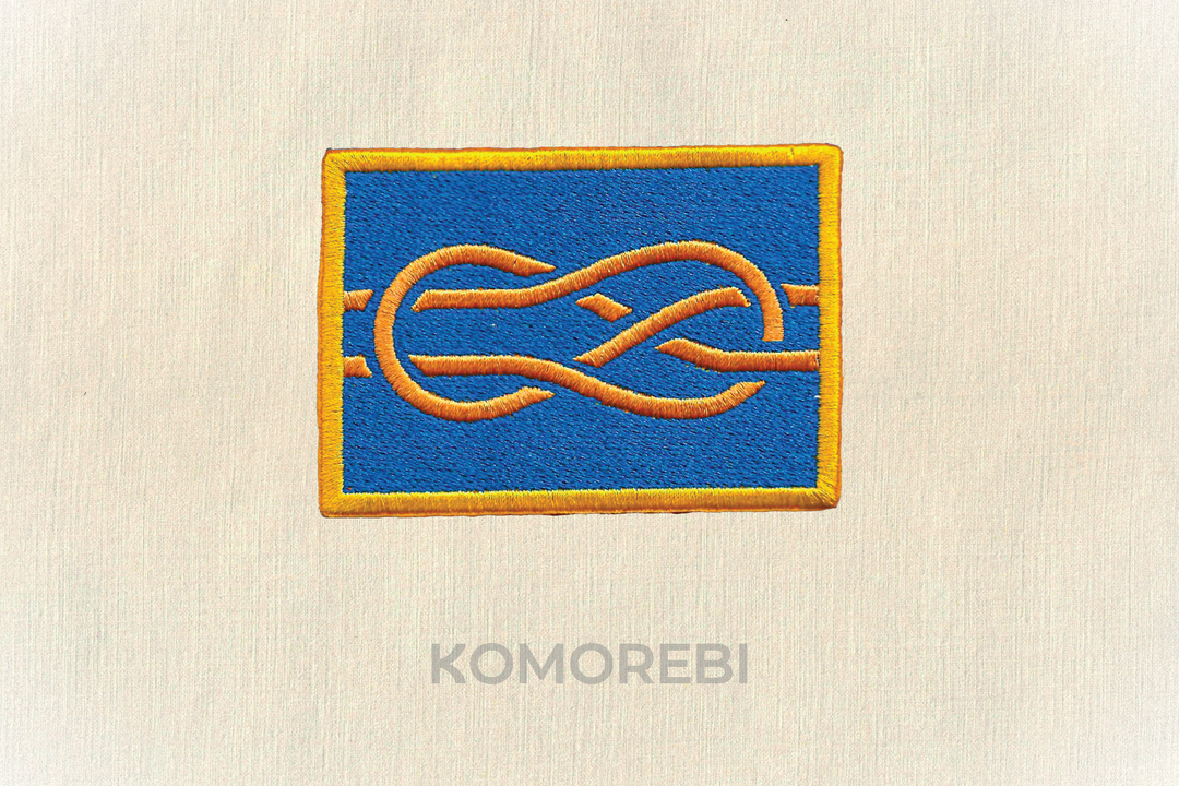 Écusson brodé — Drapeau de la vexillologie