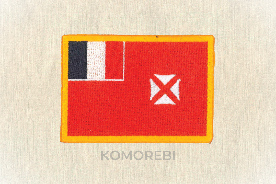 Écusson brodé — Drapeau de Wallis-et-Futuna