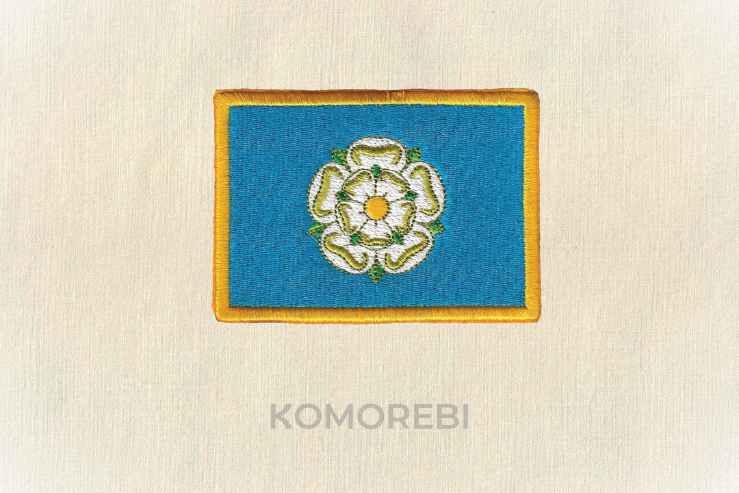 Écusson brodé — Drapeau du Yorkshire