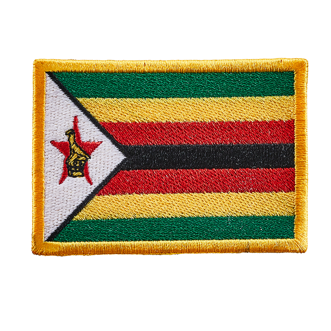 Écusson brodé — Drapeau du Zimbabwe