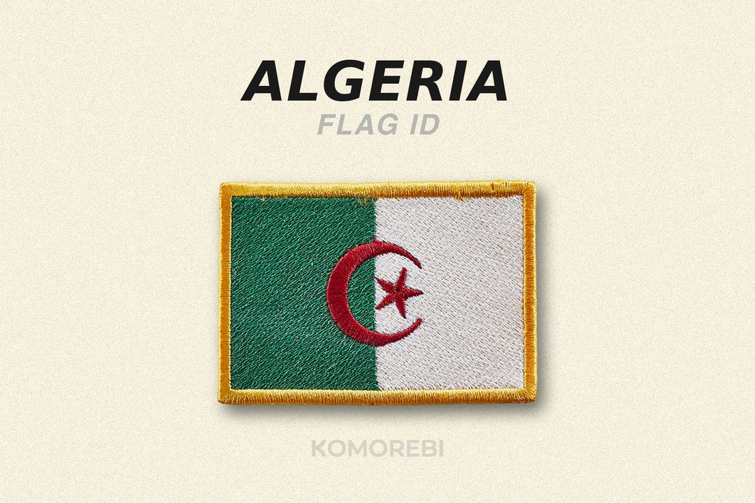 Écusson brodé — Algérie