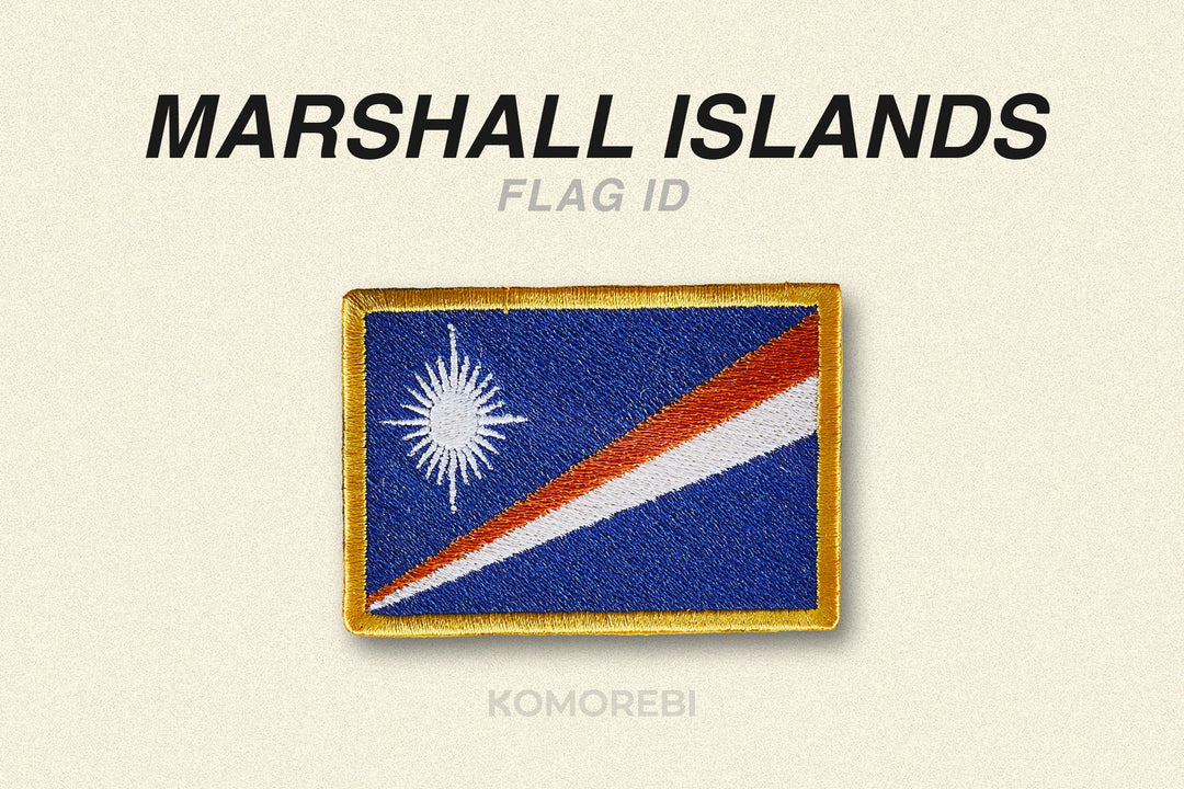 Écusson brodé — Îles Marshall