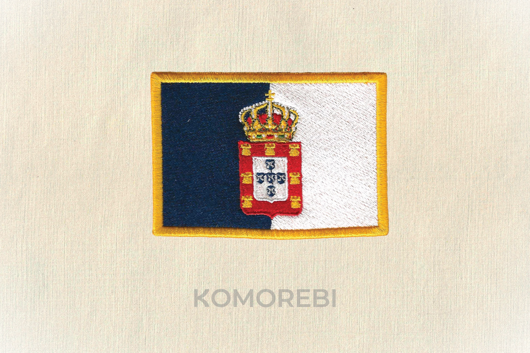 Écusson brodé — Drapeau du Portugal (1910)