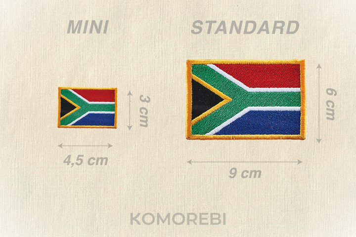 Afrique du Sud - Drapeau Brodé