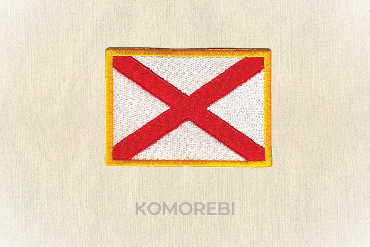 Alabama - Drapeau Brodé