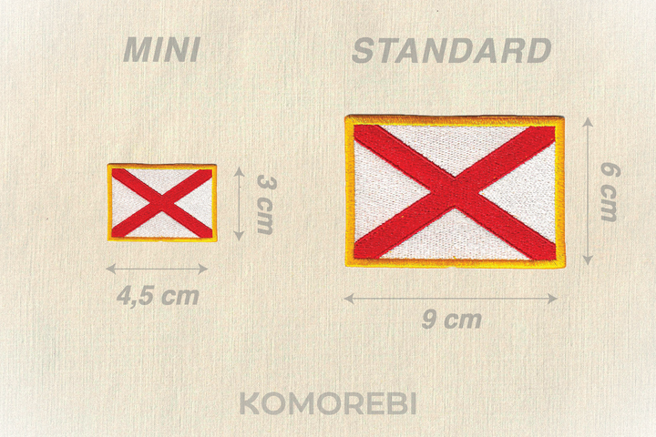 Alabama - Drapeau Brodé