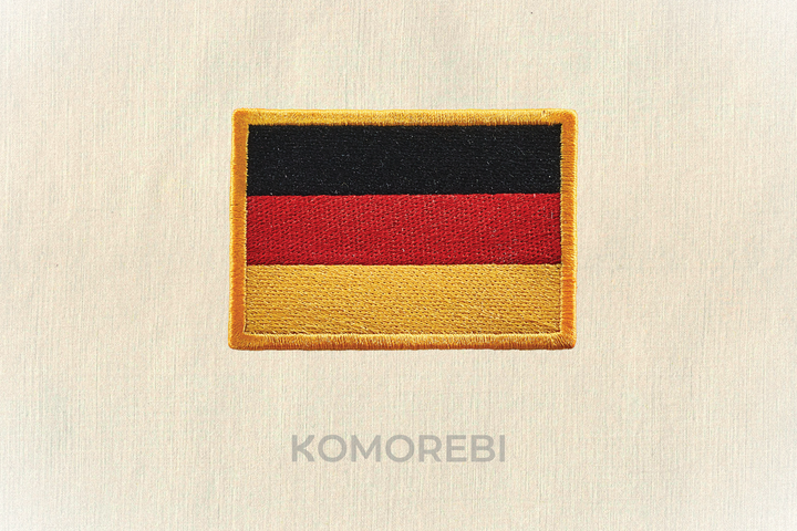 Allemagne - Drapeau Brodé