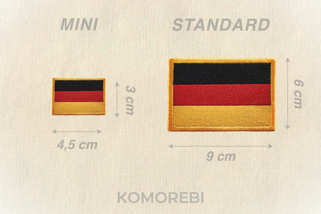 Allemagne - Drapeau Brodé