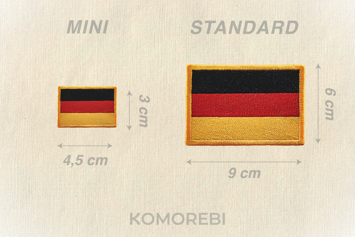Allemagne - Drapeau Brodé