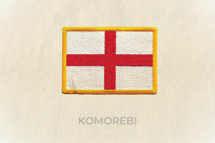 Angleterre - Drapeau Brodé
