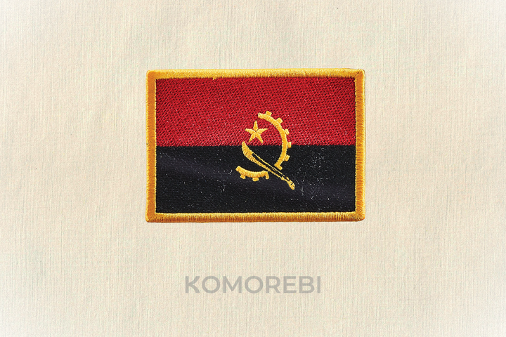 Angola - Drapeau Brodé