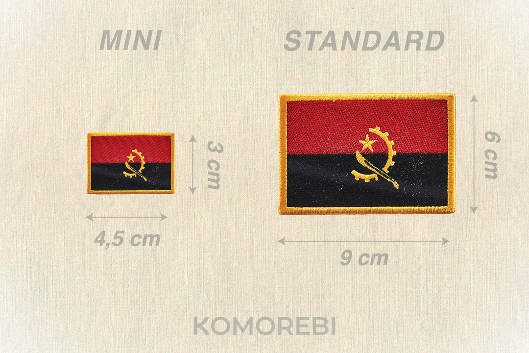 Angola - Drapeau Brodé