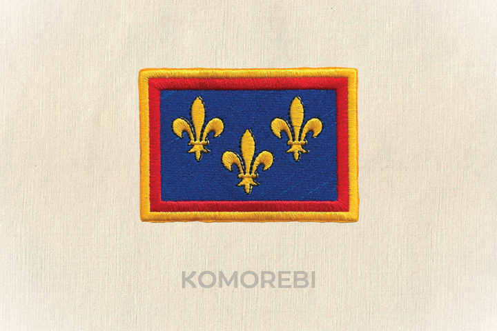 Anjou - Drapeau Brodé
