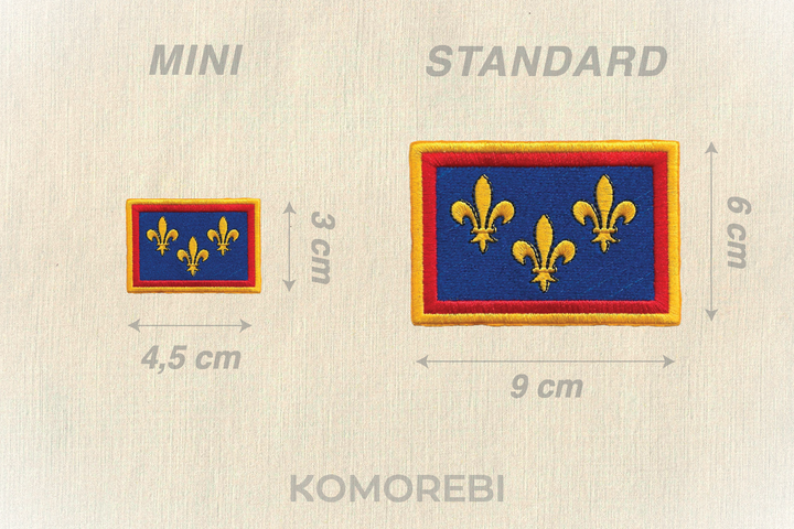 Anjou - Drapeau Brodé