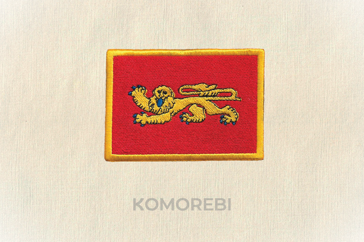 Aquitaine - Drapeau Brodé