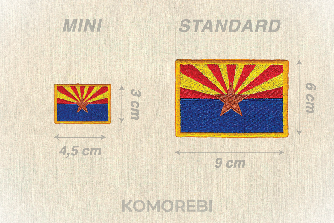 Arizona - Drapeau Brodé